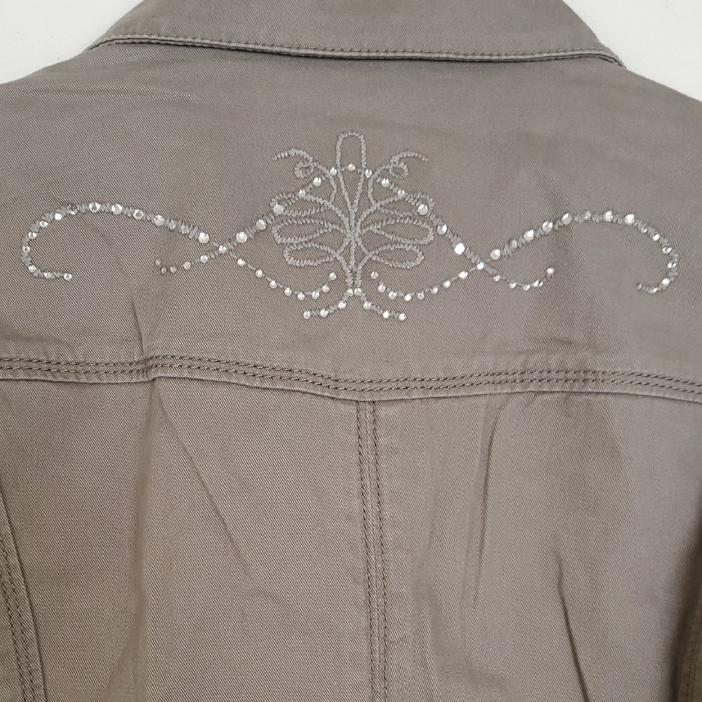 Chico's Chelsea Pacie Jacket Granite Size 3 - Picture 12 of 17